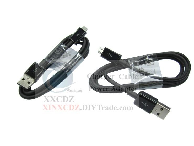 Samsung I9300 Data Cable black MicroUSB 2