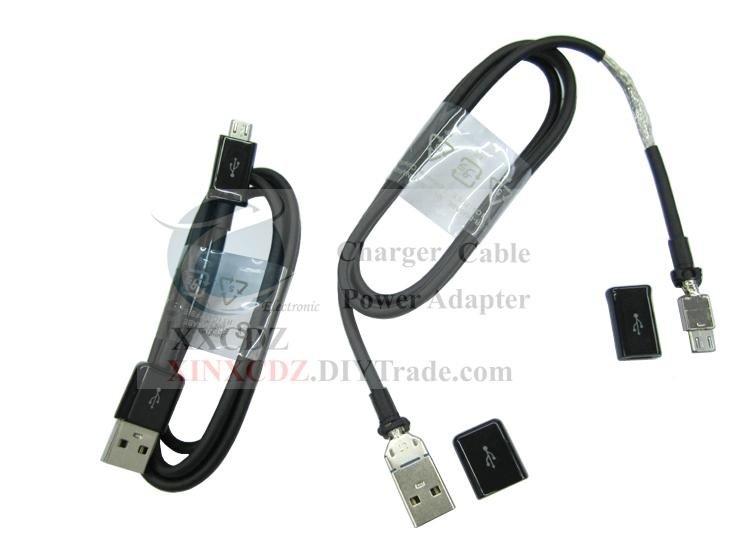 Samsung I9300 Data Cable black MicroUSB 3