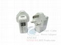 UK Double-USB Power Adapter 5V 2A For Cell Phone/Tablet