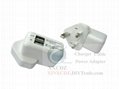 UK Double-USB Power Adapter 5V 2A For Cell Phone/Tablet 2