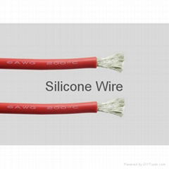 Leadrc 1 meter Red 6AWG soft high temperature resisting Silicone Wire 