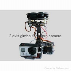 Maytech Brand RC High Quality 2-Axis Brushless Gimbal Frame for 2axis Gopro