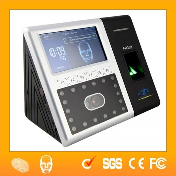 4.3 Inch Touch Screen Facial and Fingerprints Time Attendance(FR302)