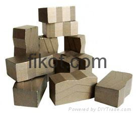 Sandwich Diamond Segment for Granite Block Cutting 3