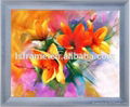 Flower canvas painting frame 1