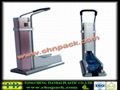 new design non power shoe cover dispenser with handrail 1