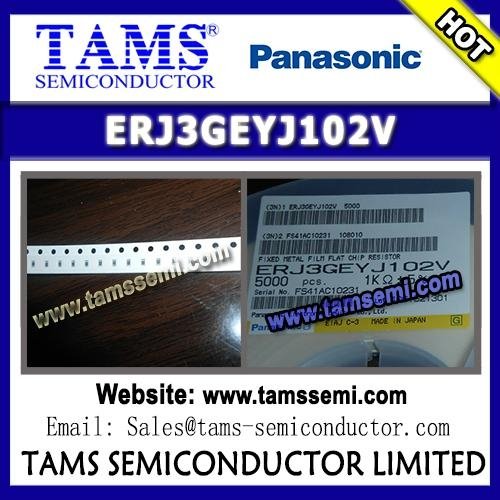 ERJ3GEYJ102V - PANASONIC - Thick Film Chip Resistors