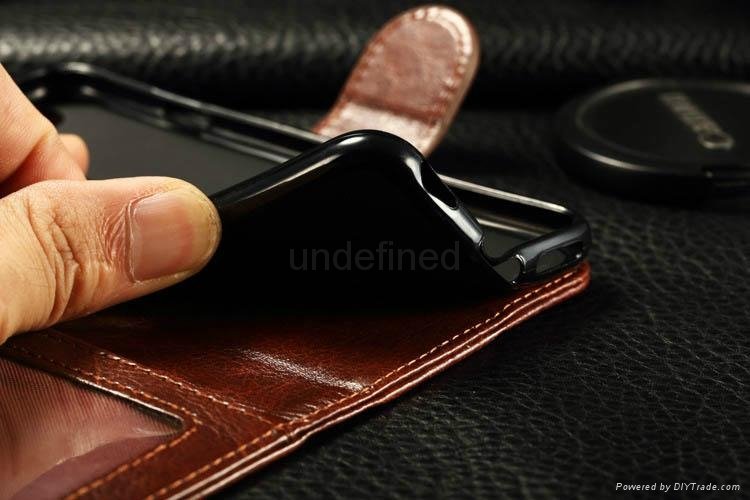 flip wallet case for iPhone 6 5