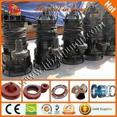 A05 chrome allloy submersible sand pump for river