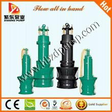 Submersible axial flow pump