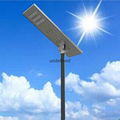 LED solar panel light 60w all in one street light 4