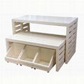 Retail store wooden display stand 2