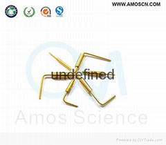 high quality pricision machining brass contact pins