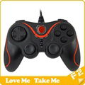 Wholesale USB  Wired Game Controller for PS3 for PCv 2