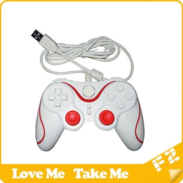 Wholesale USB  Wired Game Controller for PS3 for PCv