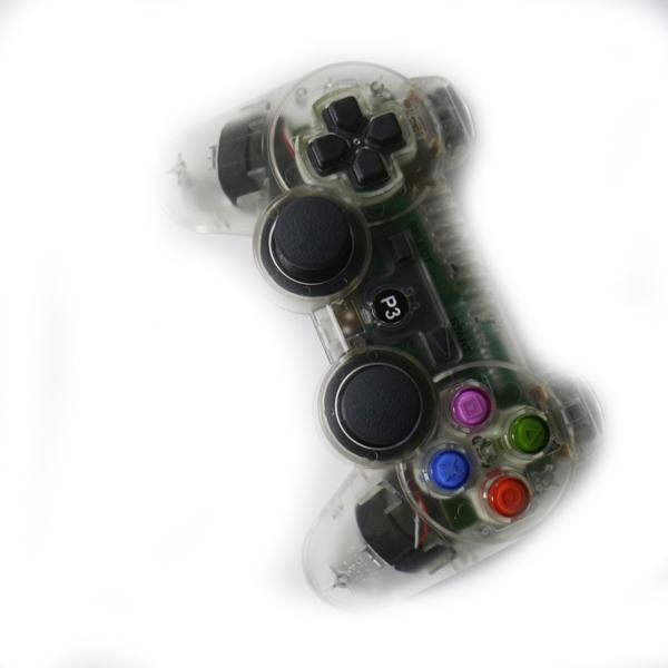 Hot sale dual vibration bluetooth for ps3 controller 