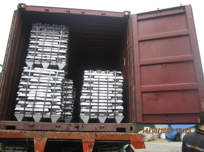 Vietnam remelted Lead Ingots 2