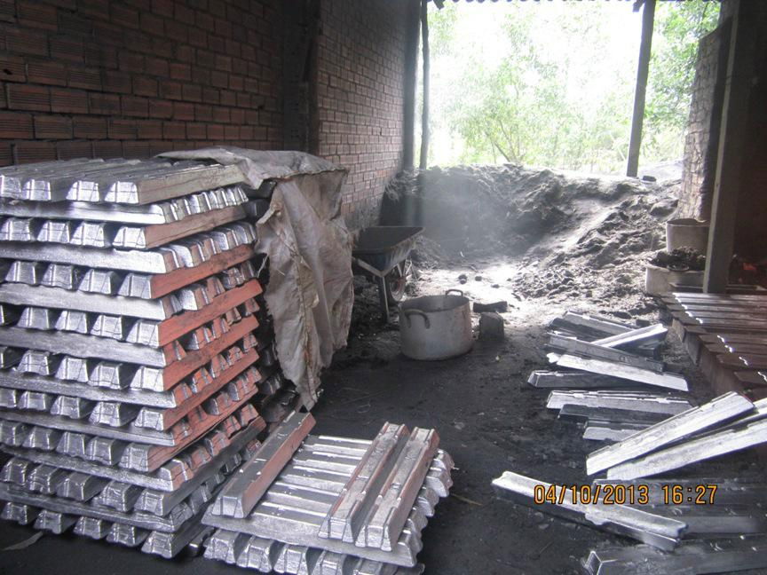 Vietnam remelted Lead Ingots 3