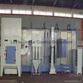  Automatic Powder Coating Line Powder Spray Booth Curing Oven  2