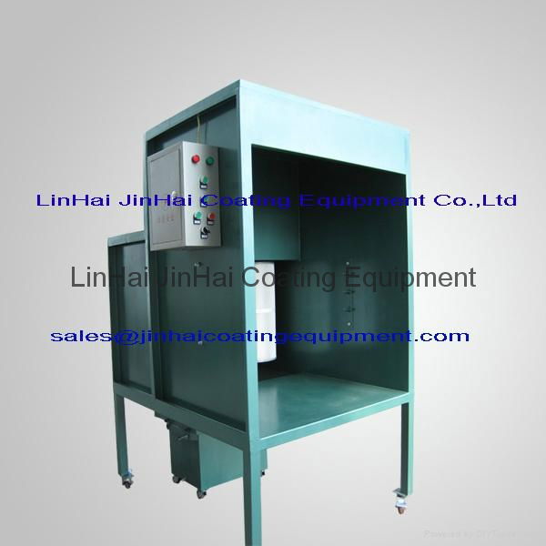 Metal Profile Powder Coating Spray Booth  3