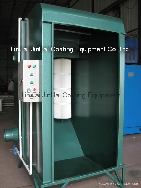 Metal Profile Powder Coating Spray Booth  5