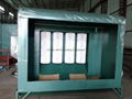 Metal Profile Powder Coating Spray Booth 