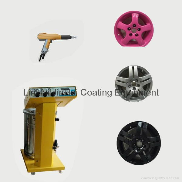 Portable Powder Coating Machine Cup Gun Lab Test 3