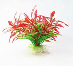 Beautiful Plastic Artificial Aquarium Plants For Fish Tank Decoration