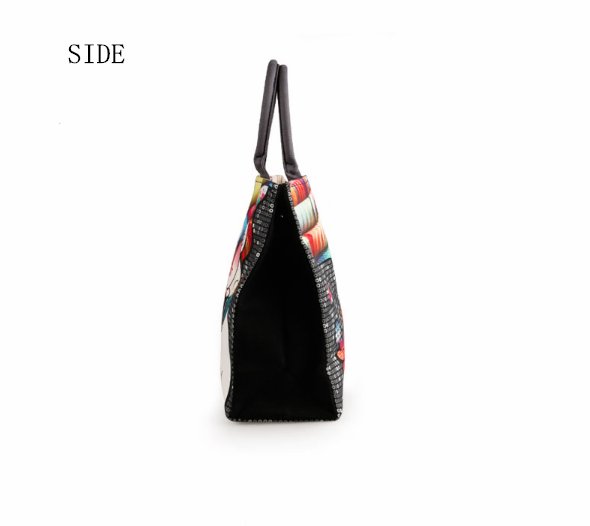 South Korea Romantic bag handbag printing bag 3