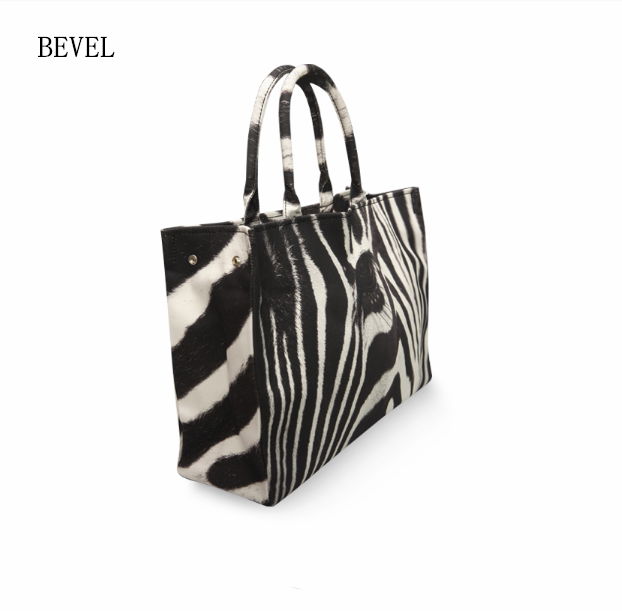 Zebra Printed bag  handbag tote bag 3
