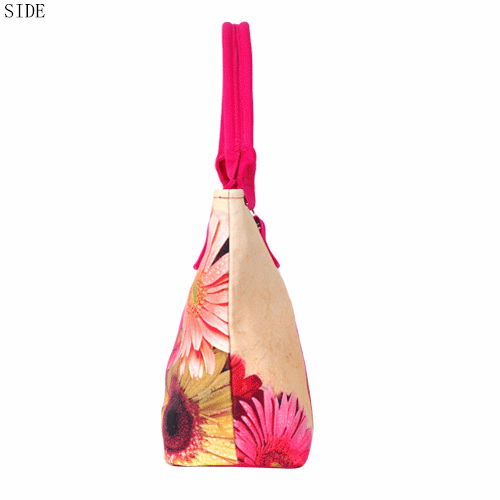 Fashion design of flowers tote bag printing bag 3
