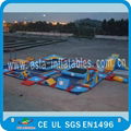 CE PVC Giant Floating Inflatable Water Parks With Water Sport Games  