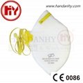 fold flat  respirator disposable dust mask 1