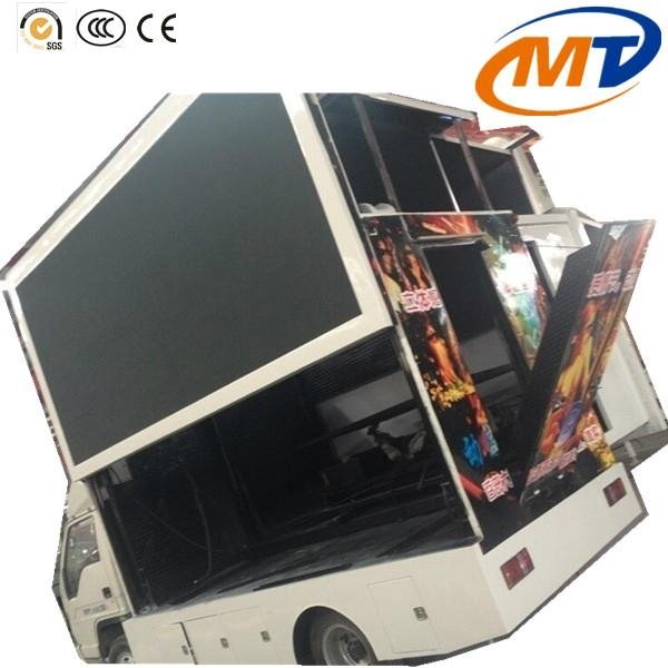 5d cinema cabin truck mobile cinema outdoor game machine 2