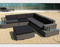 MTC-074 outdoor rattan sofa bed 1