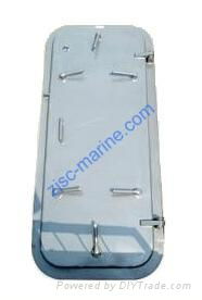 Marine steel door