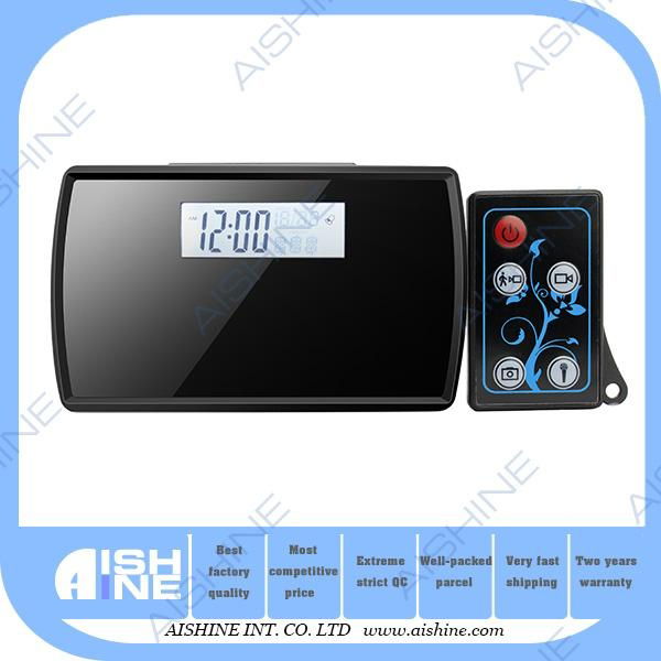 HD 720P H.264 LCD Table Clock Camera