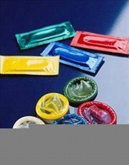 flavored printed condom for man 