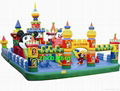 Popular inflatable amusement park with