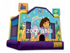 Hot selling inflatable cheap bounce house