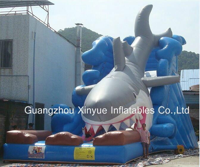 Commercial grade inflatable water slide for sale 3