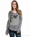 Latest new style wholesale sweaters woolen sweater designs for ladies european s