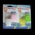 Two Tooth shape dental floss with