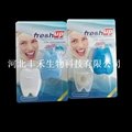 Two Tooth shape dental floss with Blister card 4