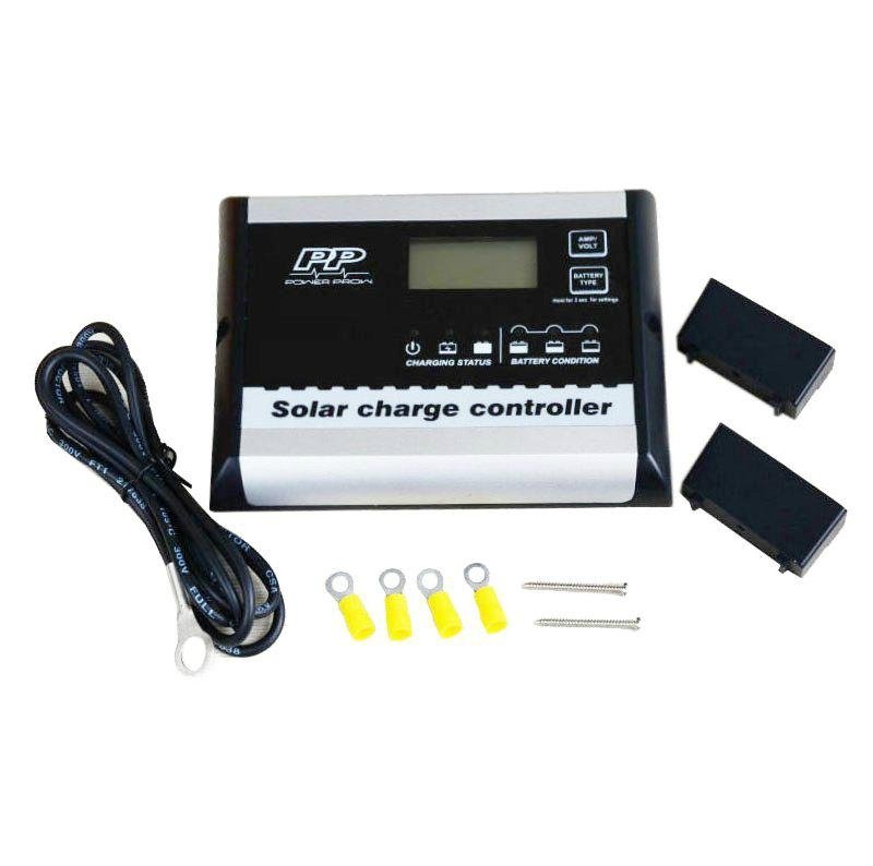 Digital 12v 40a solar panel charge controller battery charge controller 2