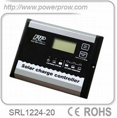 Digital 1224v 20a solar charge controller solar battery voltage regulator