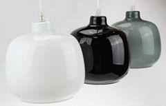 Wire bottle pendant lamp series