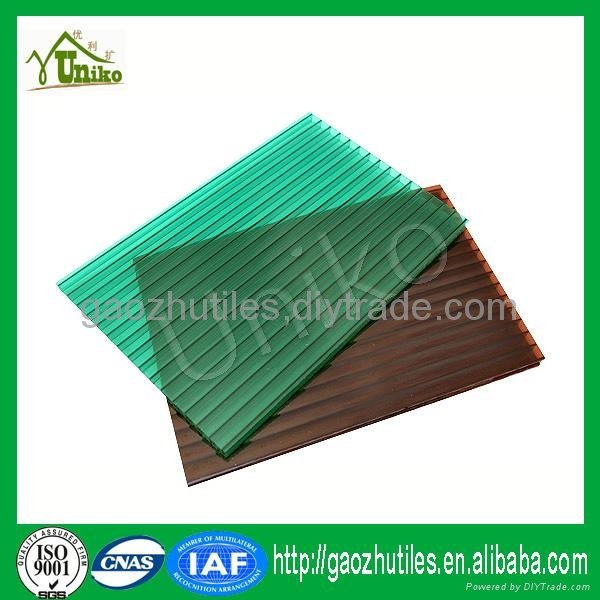 low price policarbonate sheet pc hollow sheet