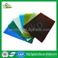 tinted double wall polycarbonate sheet 4mm pc hollow sheet 4