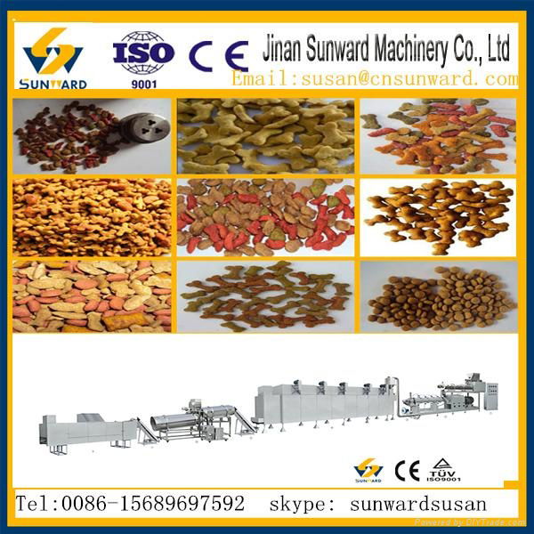 China factory low price dog food  pellet production line 2